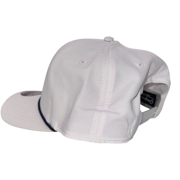 Dallas Yacht Club Embroidered Hat | White Rope Snapback | Mad Capper Texas - Picture 2 of 2